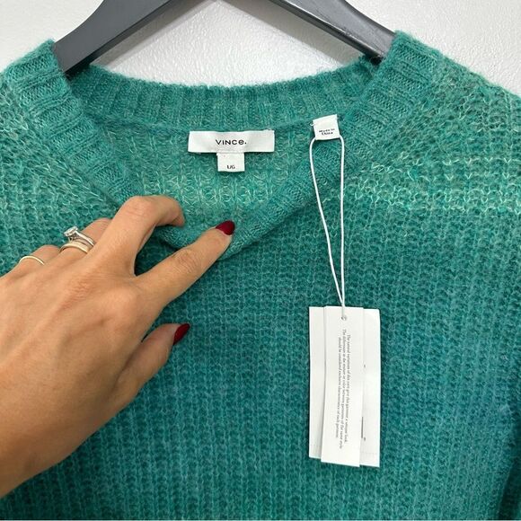 VINCE Space-Dyed Crewneck Sweater - Picture 4 of 5